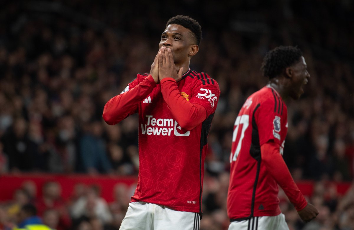 Amad on the lack of game time last season: "Honestly, Erik helped me a lot. He was giving me a lot of advice, even when I wasn't playing. He was telling me to train very hard every time. That's the most important thing when a manager keeps telling you to train hard, even if you