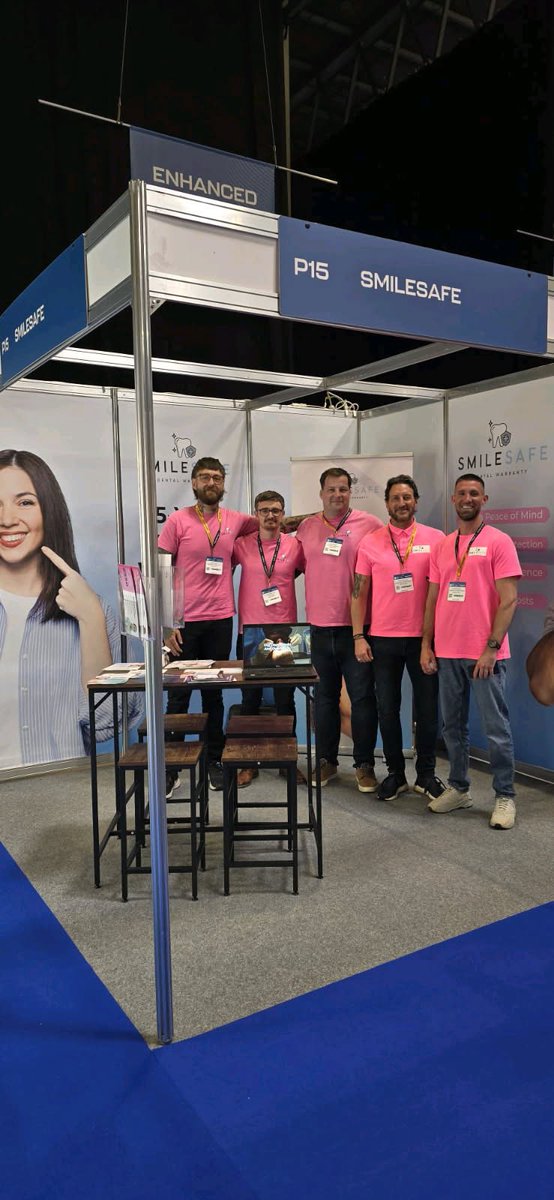 SmileSafeUK's tweet image. The SmileSafe team had a fantastic time at The Dentistry Show Birmingham this weekend!

It’s always great to preview new innovations in the space and to have conversations on how the industry can improve for everyone. 

#smilesafe #thedentistryshow #cosmeticdentistry #dentistry
