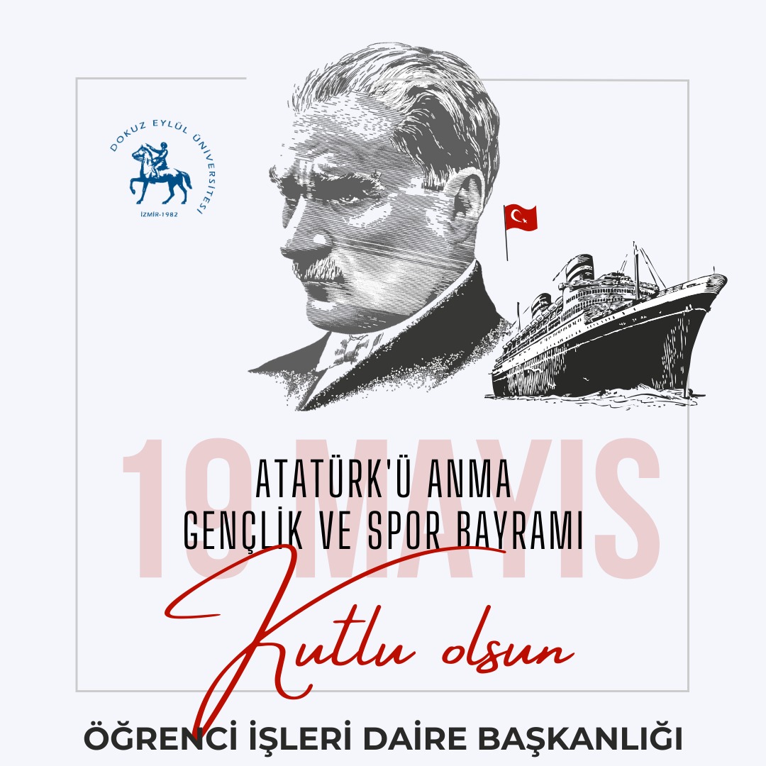 19 Mayıs Atatürk'ü Anma Gençlik ve Spor Bayramı kutlu olsun. 🇹🇷