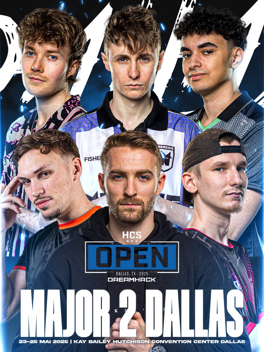AmbitionFrance's tweet image. Ce week-end aura lieu le Major II @HCS qui se tiendra à la @DreamHack Dallas 👏

Six joueurs français 🇫🇷 répartis dans 4 équipes différentes porteront fièrement les couleurs de la France sur cet événement :

— @OpTic
■ @Lqgend_

— @nmss_gg
■ @NorwenSLG

— @Z10esports
■ @RSicaa…