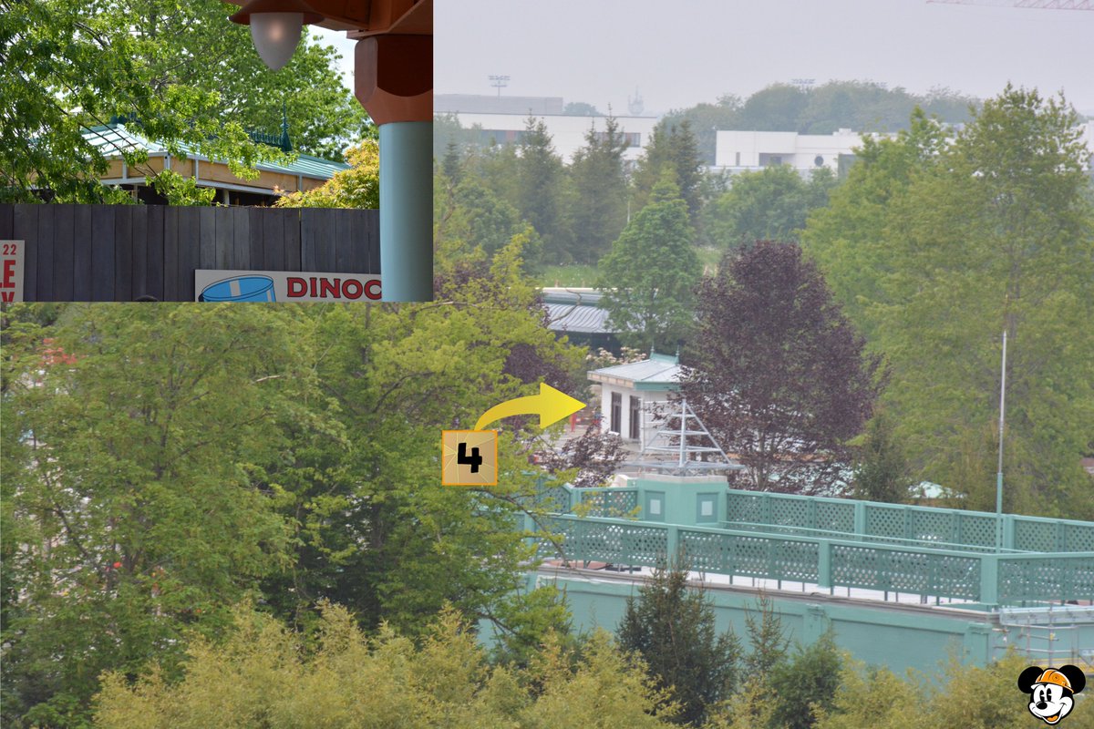 [Analysis] 🚧 #WDS2 World of Frozen nears completion!❄️

1️⃣ Scaffolding has been removed from most of the North Mountain, marking the completion of rockwork theming on this towering landmark.
2️⃣ The left side of the mountain is now fully painted in icy blue hues, mimicking frost