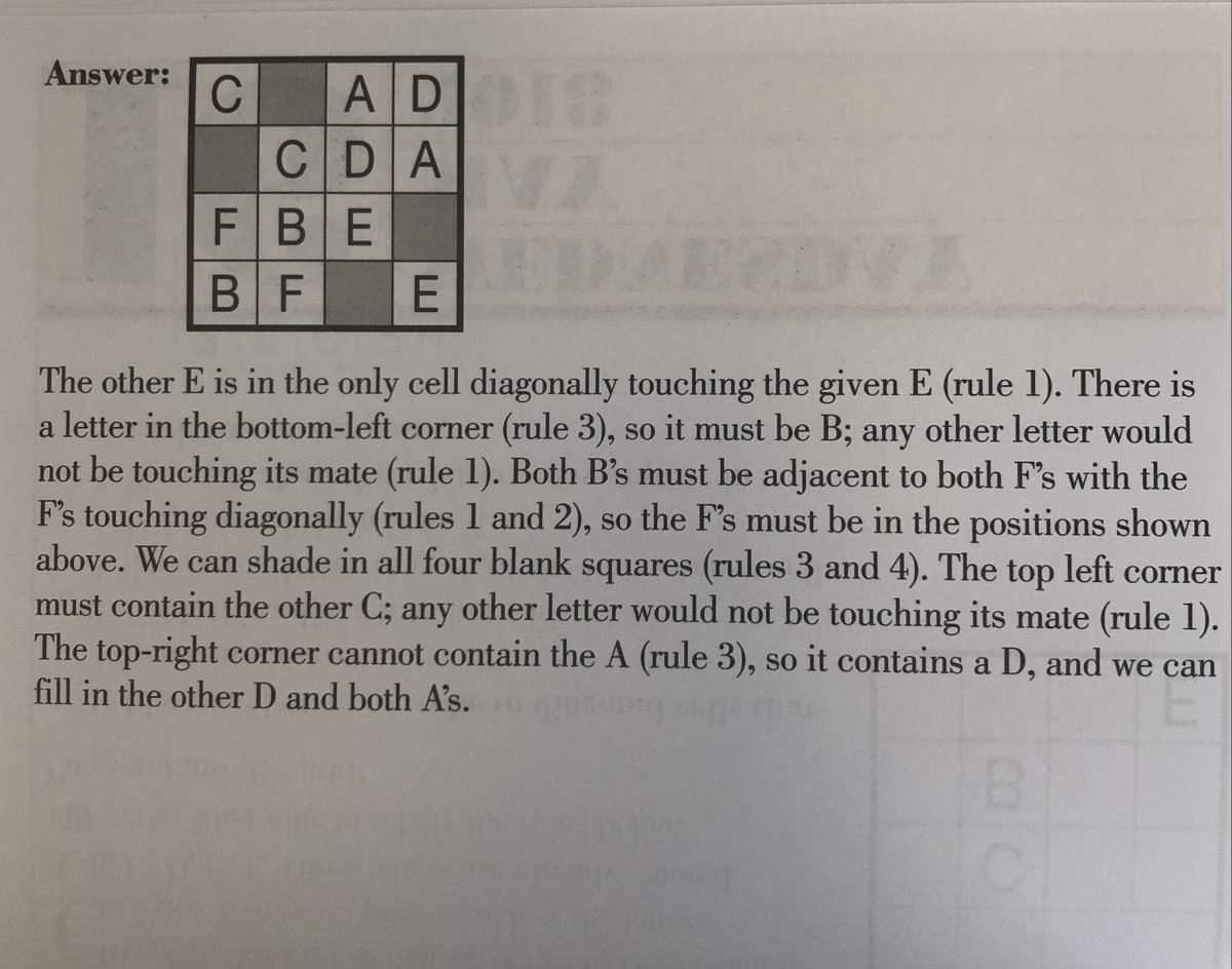 Here is the solution to today's puzzle - look out for our puzzles posted here at 9am every Saturday and Sunday🙂 ! #Mensa #IrishMensa