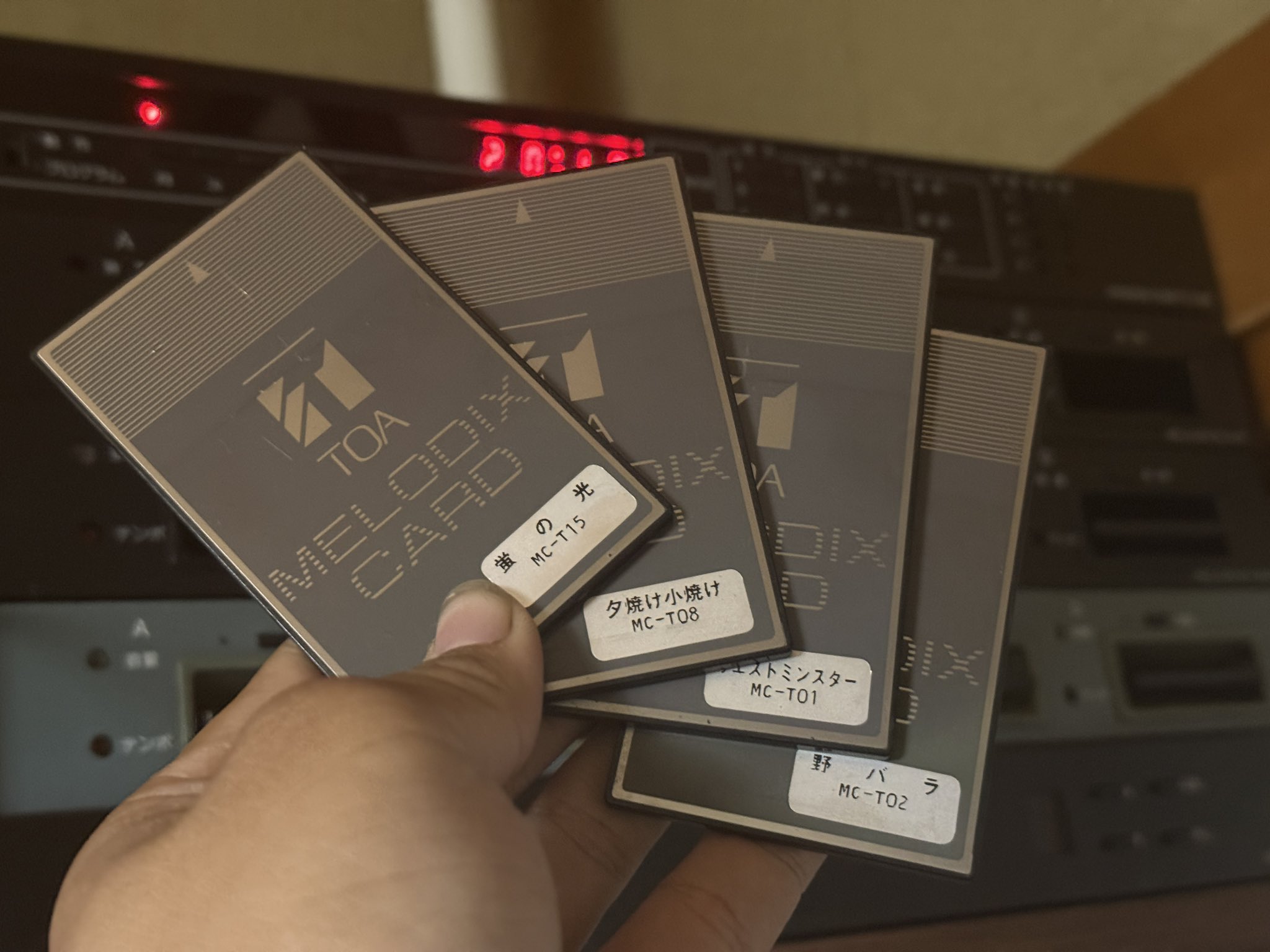 TOA メロディクスカード 野ばら MC-T02