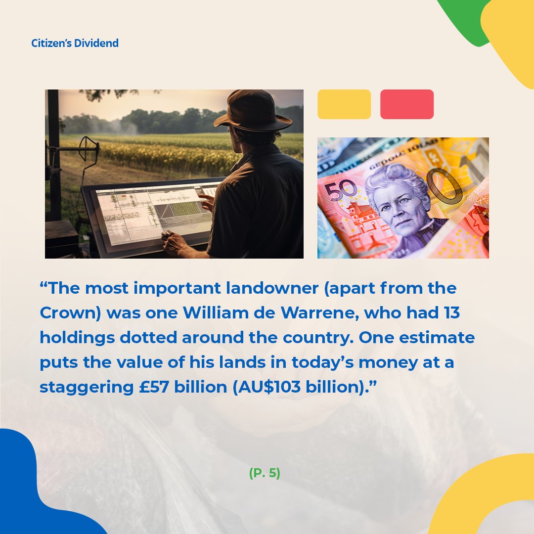 In 1066, the Domesday Book showed who owned what land. Imagine the value of that land today. And the rent we could reclaim.
Want to know your country’s land value? 
Visit: citdiv.org
#CitizensDividend #economicrent #citizenincome