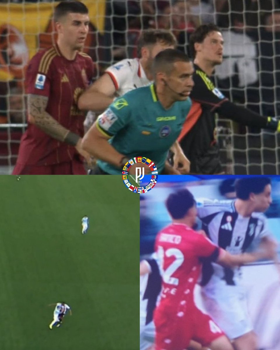 🎪 Conducta violenta, roja directa
Juez deportivo:
▫️Yildiz - 2 jornadas de suspensión
▪️Kalulu - 2 jornadas de suspensión
▫️Gimenez - 1 jornada de suspensión
Lógica? Ninguna
#Juventus #Juve #RomaMilan #JuventusUdinese