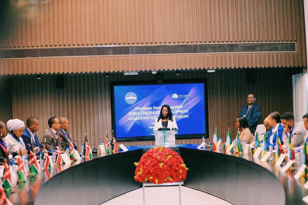 Today, we have welcomed the Governor of #Mombasa County, Kenya, H.E. Abdulswamad Sheriff Nassir,<a href="/A_S_Nassir/">Abdulswamad Sheriff Nassir</a> and his delegation to Addis Ababa.

We have begun the visit by presenting the achievements of our Early Childhood Program, which aims to make #Addisababa  a leading