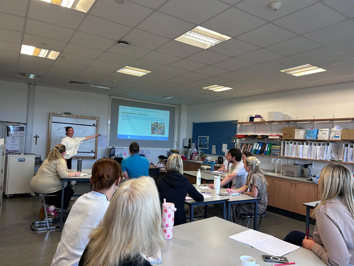 SASB High School (@sasbhighschool) on Twitter photo 10 staff members being trained in Mental Health First Aid today
<a href="/SFLanarkshire/">Stigma Free Lanarkshire</a> 10 staff members being trained in Mental Health First Aid today
<a href="/SFLanarkshire/">Stigma Free Lanarkshire</a>