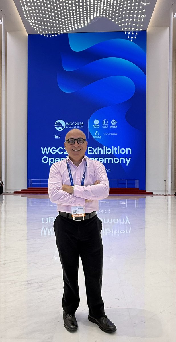 Muy contentos de participar en el Congreso Mundial del Gas en Beijing, #China, organizado por la Unión Internacional del Gas, donde se discute la importancia de este energético en la cotidianidad de nuestros países y la necesidad del gas para la soberanía energetica de cada país.