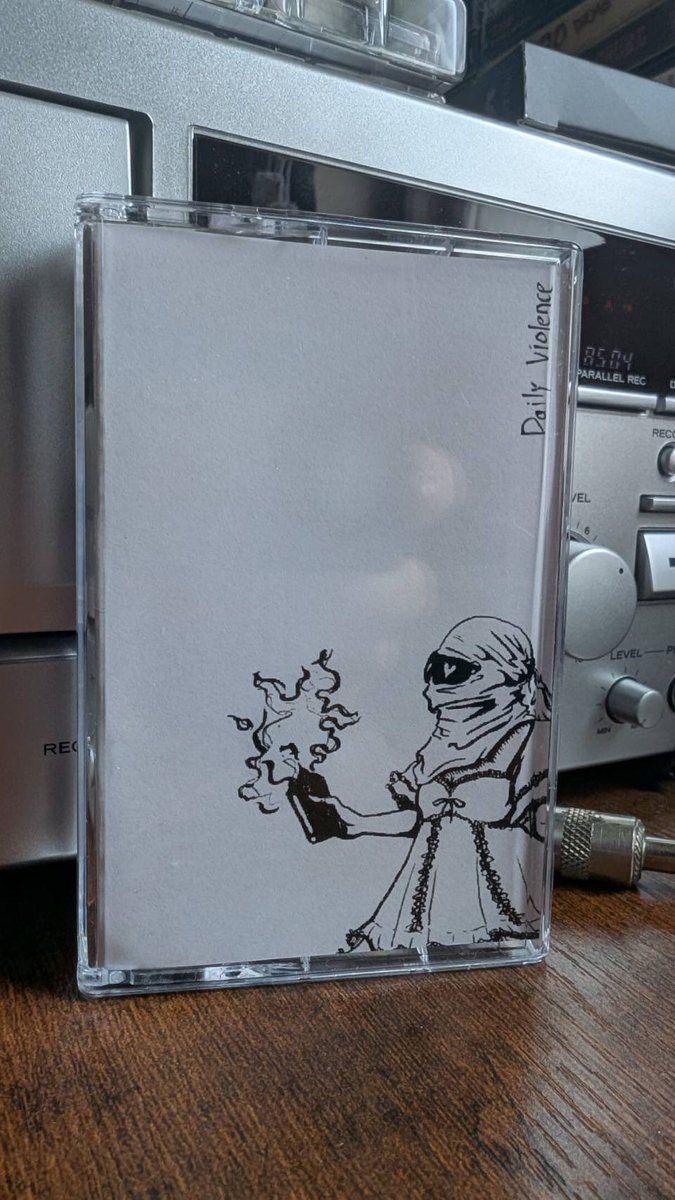 【New item💡】
2nd album "Daily Violence"cassette tape

5/20よりライブ会場にてお求めいただけます！