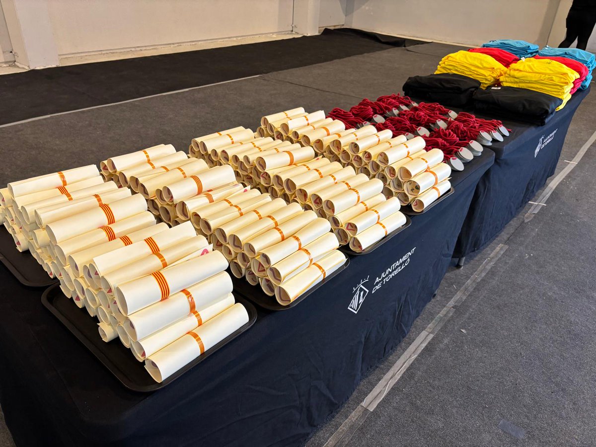 🎾🏐🤸🏼‍♀️ 180 alumnes de tercer de Primària dels centres educatius de #Torelló van participar el passat divendres en la cloenda de les jornades esportives escolars. Van practicar tennis, voleibol i gimnàstica rítmica.

🔗 torello.cat/180-alumnes-pa…