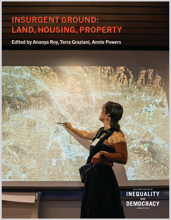 michele lancione (@michelelancione) on Twitter photo I am glad to be part of the open-access volume "Insurgent ground: land, housing, property" curated by the wonderful <a href="/ananyaUCLA/">Ananya Roy</a> <a href="/trampology/">terra graziani</a> & Annie Powers.
The book emerges from a Freedom School held at the UCLA <a href="/ChallengeIneq/">Institute on Inequality & Democracy</a> in Summer 2024.
Download: challengeinequality.luskin.ucla.edu/2025/05/05/ins… I am glad to be part of the open-access volume "Insurgent ground: land, housing, property" curated by the wonderful <a href="/ananyaUCLA/">Ananya Roy</a> <a href="/trampology/">terra graziani</a> & Annie Powers.
The book emerges from a Freedom School held at the UCLA <a href="/ChallengeIneq/">Institute on Inequality & Democracy</a> in Summer 2024.
Download: challengeinequality.luskin.ucla.edu/2025/05/05/ins…