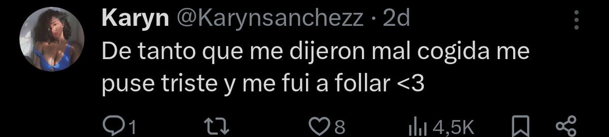 arubcaz's tweet photo. @Karynsanchezz @_lakaiser No sé Karyn... No parece que comulgues con lo que proclamas... Que no está mal, es genial que todas las personas podamos experimentar con la sexualidad, pero es desagradable juzgar a otras personas por cosas que haces la primera... Cosas que no están MAL https://t.co/ge3MiWsCWV