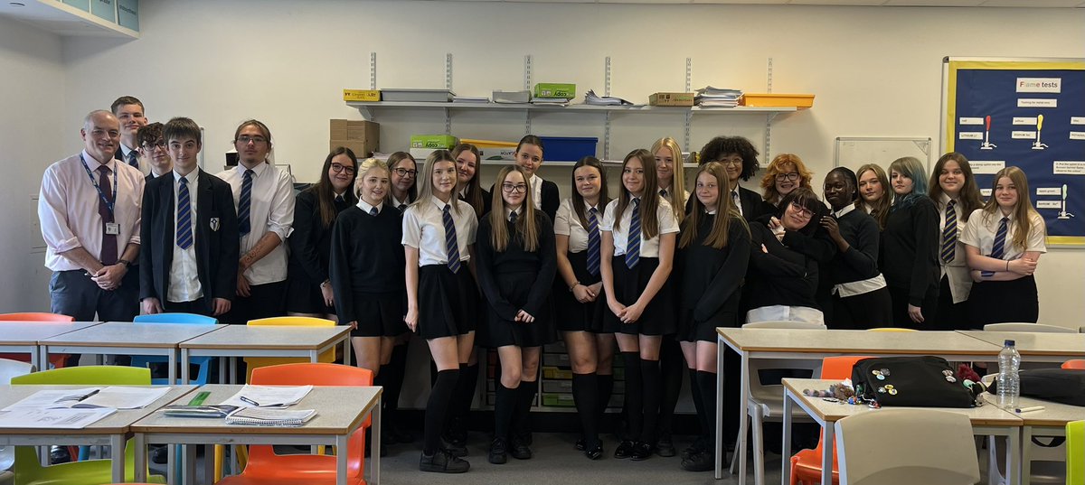 CaldicotScience's tweet photo. Chemistry done! Well done year 11! You have worked so hard, I’m glad the exam went well. It has been an absolute pleasure teaching you, many of you since year 7. All the best for whatever you do next year! You will be amazing. #chemistryclassof2025 @Caldicot_Sch https://t.co/JPQgl12oPd