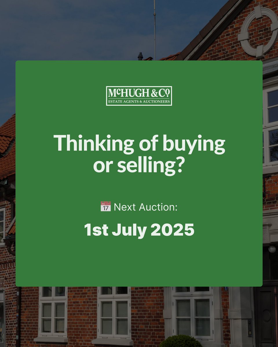 What a day! Our latest McHugh &amp; Co online auction brought in amazing results. 🚀 
Millions raised and properties sold – proof that London’s property market is full of life.
Got your eye on the next auction? Whether you’re buying or selling, we’re here to help – get in touch!