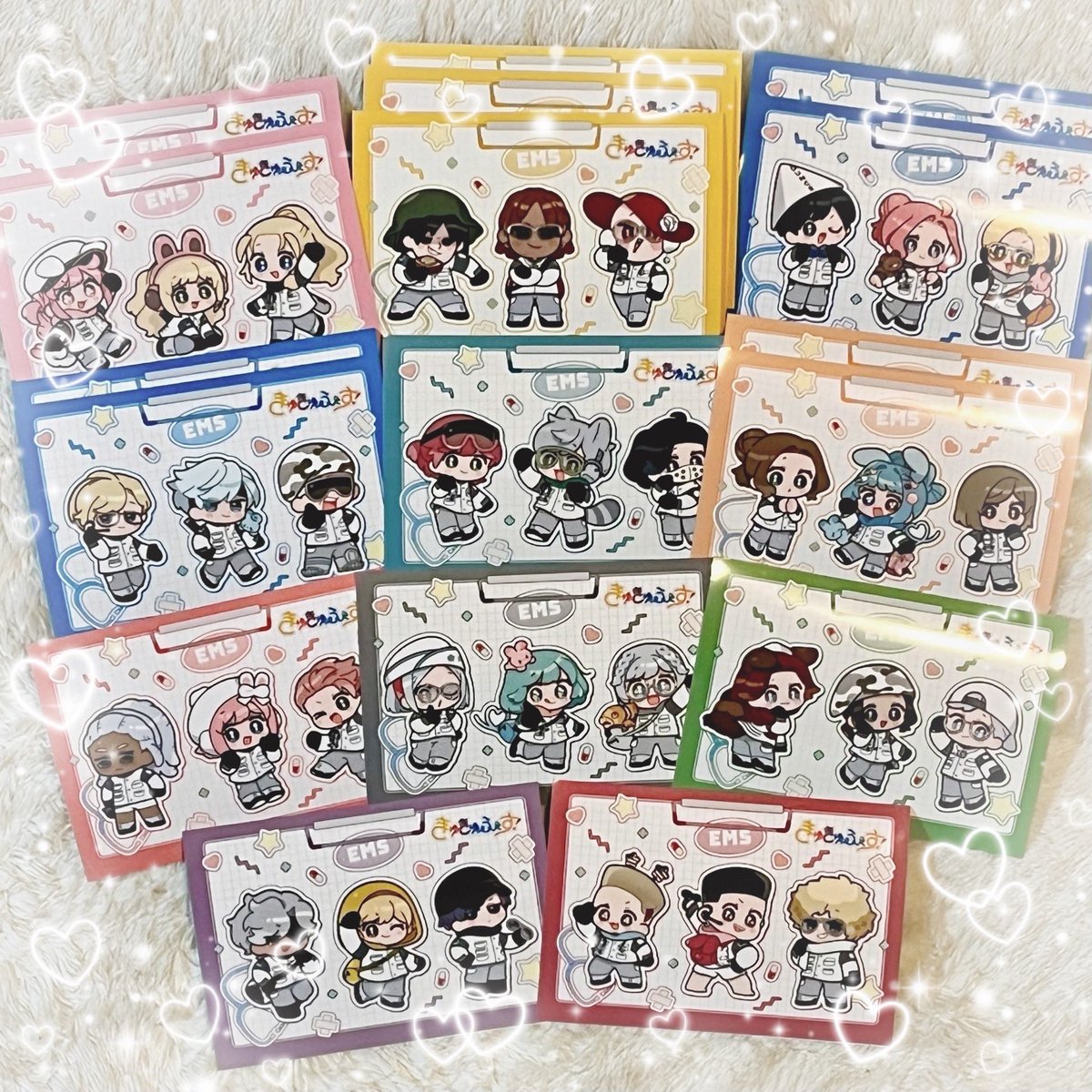 無事にコンプ🌟⋆꙳ #ストグラ救急隊 #きゅきゅふぇす #ファミマプリント