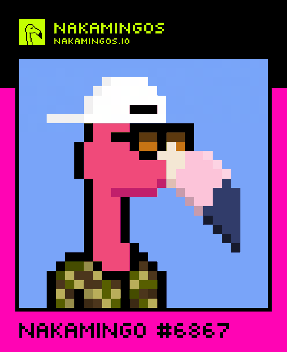 Nakamingos's tweet image. Nakamingo #6867 was SOLD!
For: 0.0025 ETH ($6.03)
Seller: digitalminerals.eth
Buyer: dxniel.eth
etherscan.io/tx/0xb5a227725…