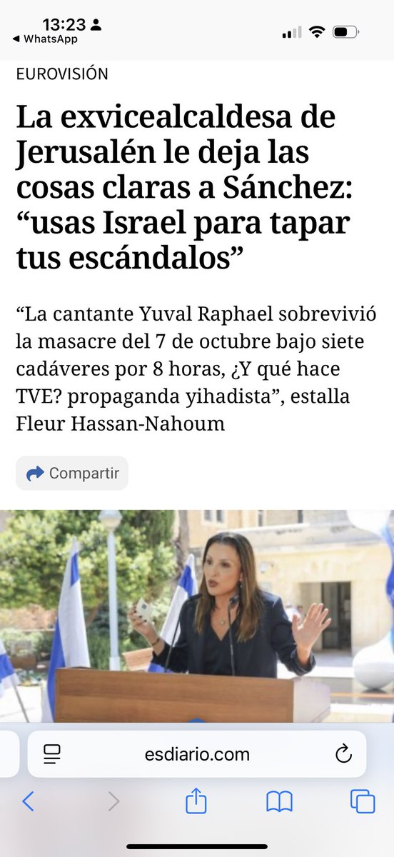 MarcosdeQuinto's tweet photo. Israel está indignado con Sánchez, al igual que muchísimos españoles.
Yo le pediría al Mossad que nos ayudara a echarle. Por ejemplo, destapando lo que Marruecos pueda tener de él mediante el software israelí Pegasus. Les estaríamos eternamente agradecidos !! https://t.co/KLnBS6WuoS