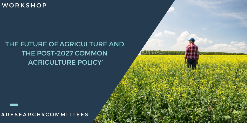 If you missed the Workshop on ‘The future of agriculture and the post-2027 common agriculture policy’, we have published all related info including video recording on our blog: research4committees.blog/2025/05/19/dig…
<a href="/EP_Agriculture/">AGRI Committee Press</a> #Research4Committees