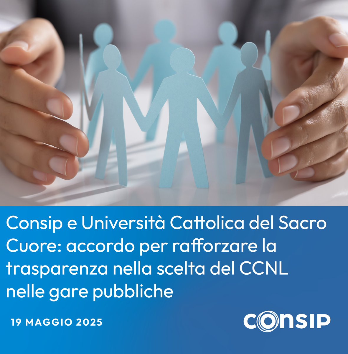 Consip (@consip_spa) on Twitter photo Accordo di collaborazione tra Consip e <a href="/Unicatt/">Università Cattolica</a> per competenze e metodologie nell'individuazione e valutazione dell'equivalenza dei Contratti Collettivi Nazionali del Lavoro (CCNL) nell'ambito degli appalti pubblici
🔗Scopri di più👉bit.ly/4dI8Vkl
#CCNL #Trasparenza #PA Accordo di collaborazione tra Consip e <a href="/Unicatt/">Università Cattolica</a> per competenze e metodologie nell'individuazione e valutazione dell'equivalenza dei Contratti Collettivi Nazionali del Lavoro (CCNL) nell'ambito degli appalti pubblici
🔗Scopri di più👉bit.ly/4dI8Vkl
#CCNL #Trasparenza #PA