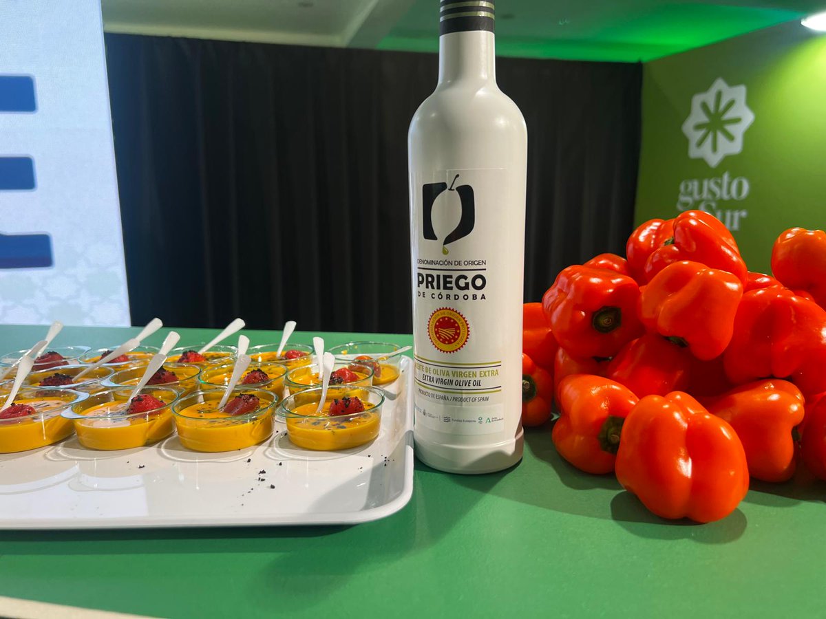 AoveDopPriego's tweet photo. La DOP Priego de Córdoba, en #Expoliva2025

@gustodelsurand
@ExpolivaOficial

#AOVE #ElMejorAceiteDelMundo #DOPPriegoDeCórdoba #AceiteDeOliva #Almedinilla #Carcabuey #FuenteTojar #PriegoDeCórdoba #AceiteDeOlivaVirgenExtra https://t.co/jk6mo3MbVN