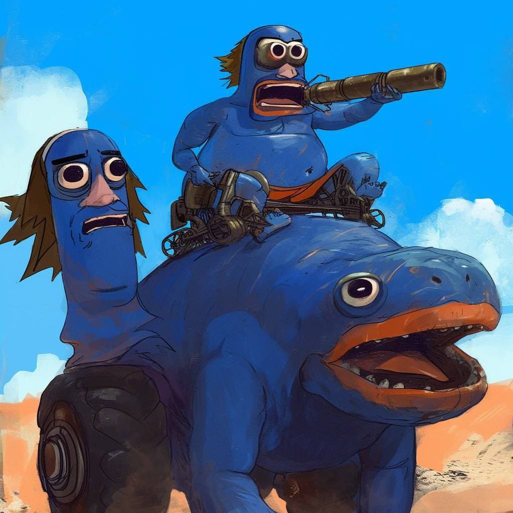 weirdoBase's tweet image. They sent the bears to stop us, weirdos?

Big mistake, there&apos;s too many of us..