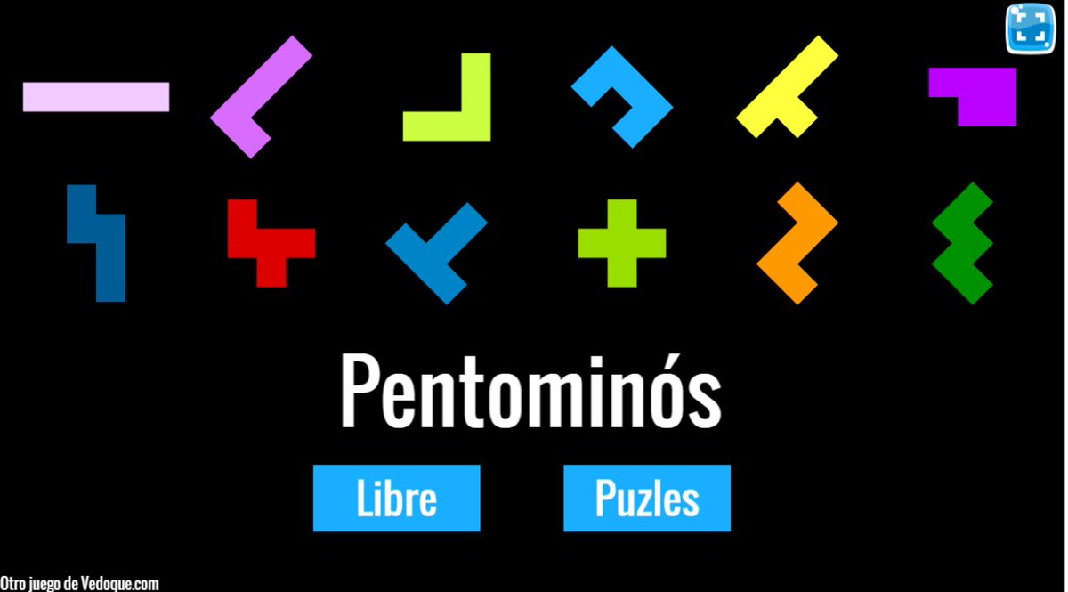 Pentominós: diversión geométrica en Vedoque.com vedoque.com/blog/2025/05/p…
