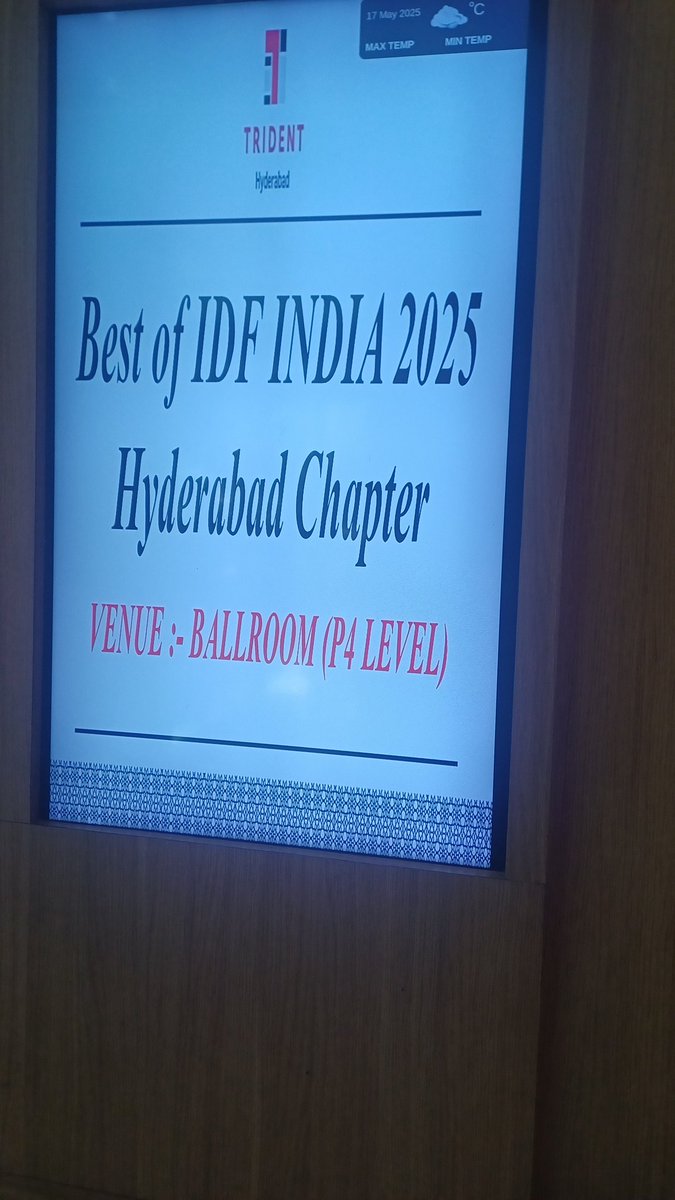 Best of IDF India 2025
Hyderabad Chapter in Collaboration with International Diabetes Federation and Encore Medical Education Organized by DEAR Diabetes Academy. 
Special Thanks to Dr.Banshi Saboo Chair IDF SEA.