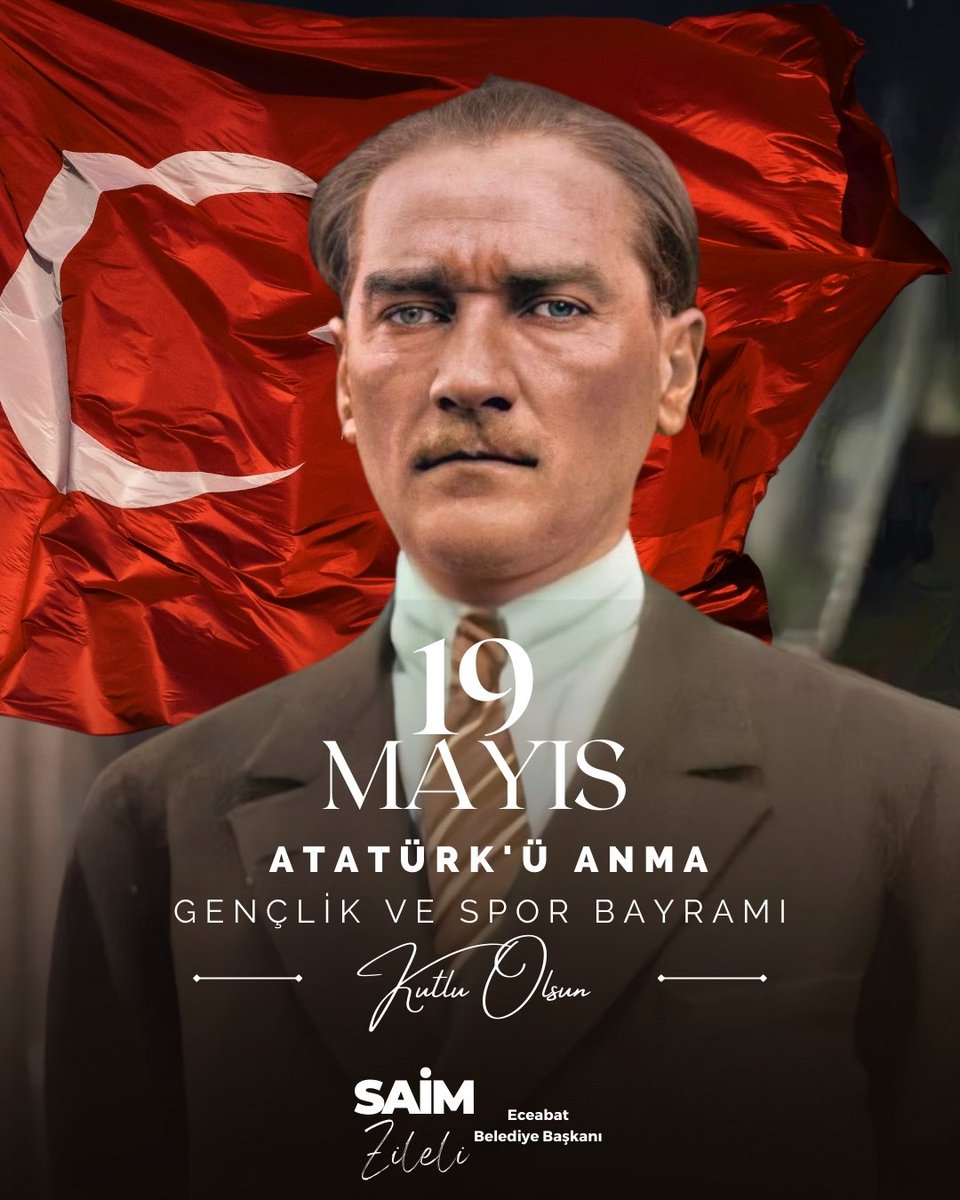 Bugün, Gazi Mustafa Kemal ATATÜRK’ ün 19 Mayıs 1919’da Samsun’da yaktığı bağımsızlık meşalesinin 106. yıldönümünde Cumhuriyetimizin temellerini atan Ulu Önder ATATÜRK’ ü ve vatan uğruna canlarını feda eden aziz şehitlerimizi saygı, rahmet ve minnetle anıyoruz.