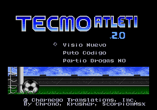 CharnegoT's tweet photo. ¡Ya está disponible el Tecmo Atleti 2.0! Sólo hemos necesitado 25 años para sacar una versión mejorada, ¿mola ein? El mismo cachondeo barriobajero de siempre con mejoras gráficas y de tó.
¡Ya puedes bajarte el parche o viciarte online desde nuestra web! https://t.co/Ul2GwDwbhK https://t.co/WGDpzUF0C3