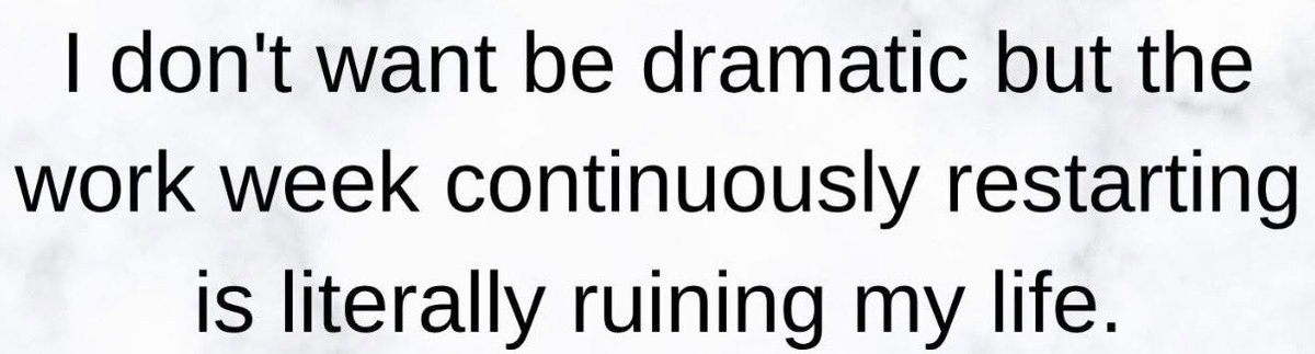 miniworld84's tweet image. Too many days in a work week. #shortweek