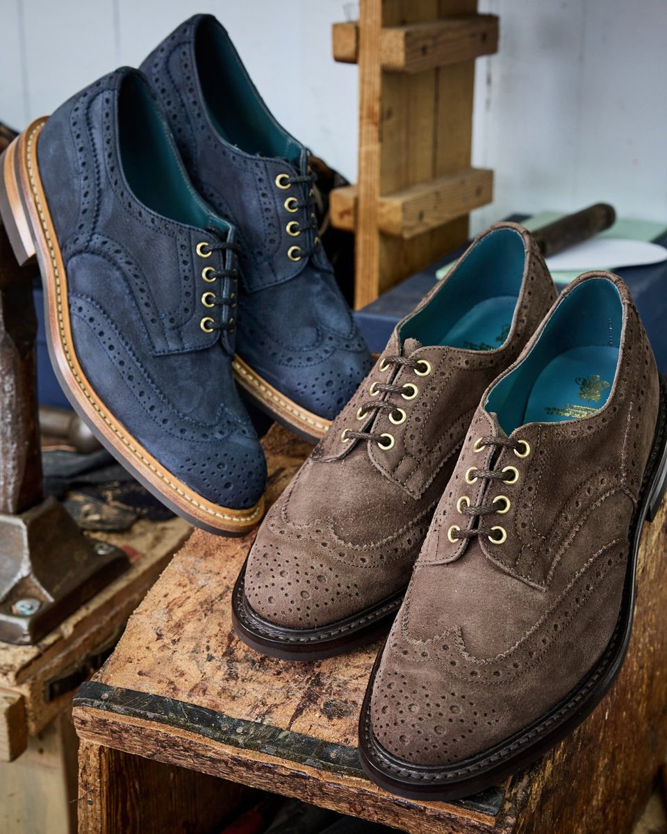 Each pair of Tricker’s shoes and boots is Goodyear welted and handmade in our Northampton factory, using traditional shoemaking techniques which we’ve followed since 1829. This process not only ensures strength and durability but also allows each pair to be repaired and resoled.