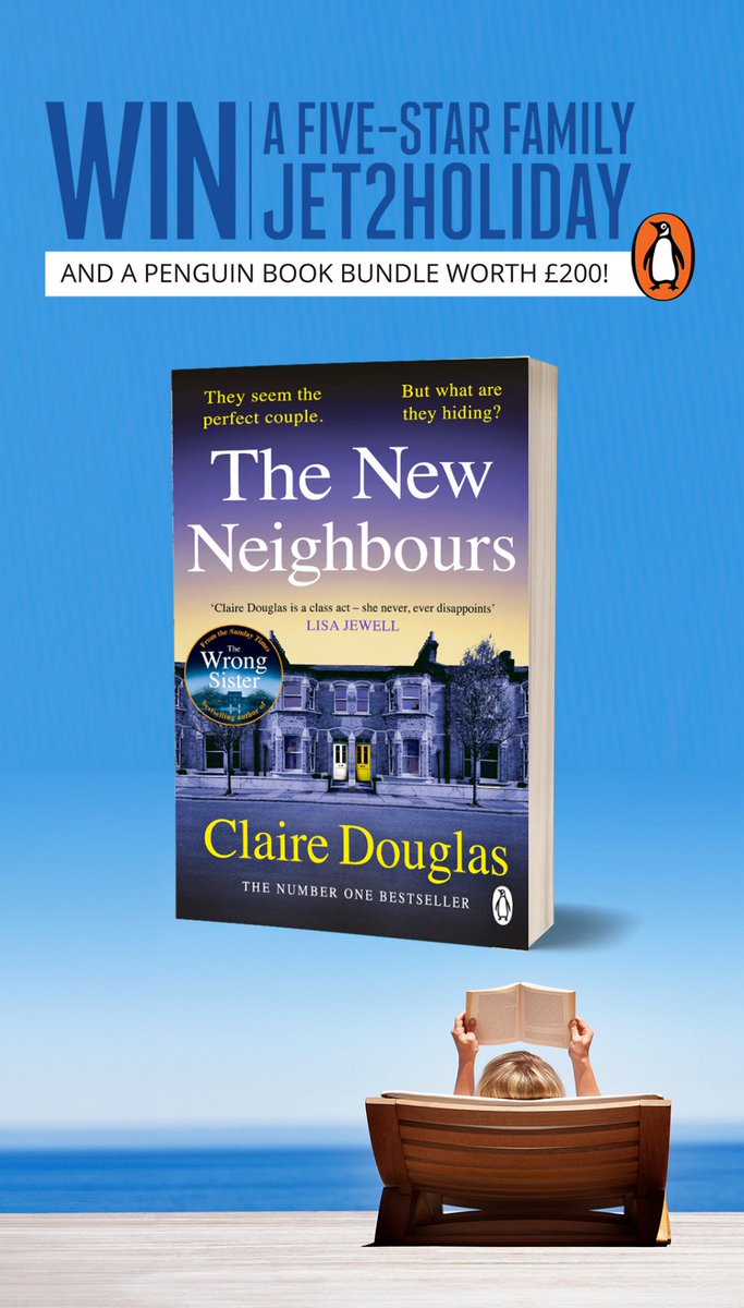 I'm thrilled to share that my publisher, Penguin Books, has teamed up with Jet2.com &amp; Jet2holidays to give you the chance to win an unforgettable summer family getaway and £200 worth of books for the perfect holiday reading! 

penguin.co.uk/discover/artic…

T&amp;Cs apply