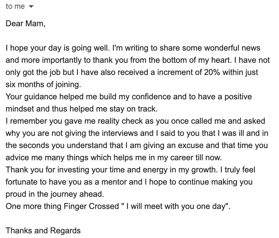 ankitatr_'s tweet image. Microsoft fired 3% workforce.
While I receive this.
An effort to bring, so many like him, their first jobs.
I guess, it is all about "What change are we chasing".