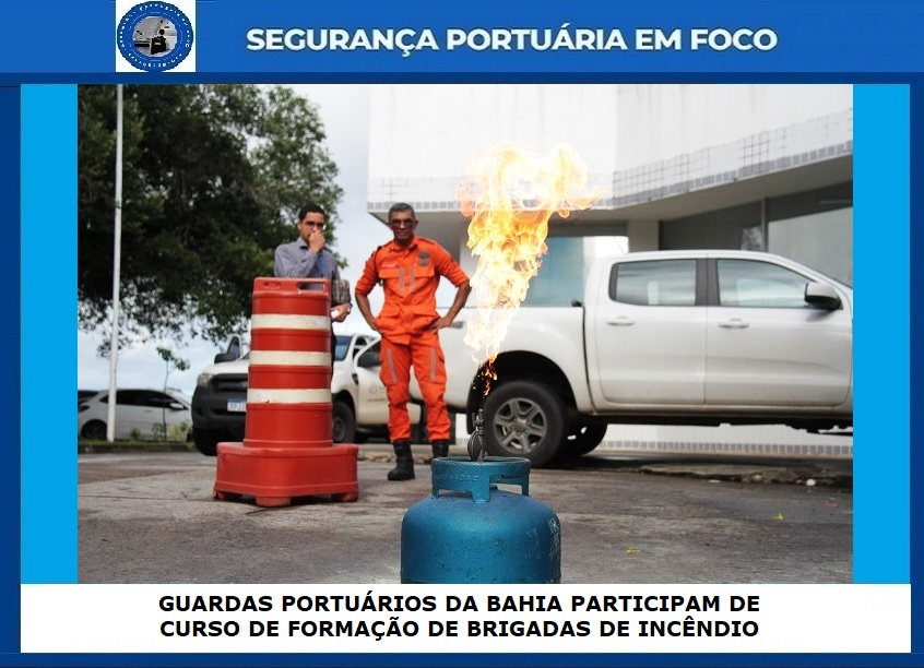 SEGPORTEMFOCO's tweet image. GUARDAS PORTUÁRIOS DA BAHIA PARTICIPAM DE CURSO DE FORMAÇÃO DE BRIGADAS DE INCÊNDIO
O curso visa preparar os brigadistas para responder de forma eficiente e segura a emergências
#codeba #guardaportuaria #guardaportuária #gport #guapor 

Link:
segurancaportuariaemfoco.com.br/2025/05/guarda…