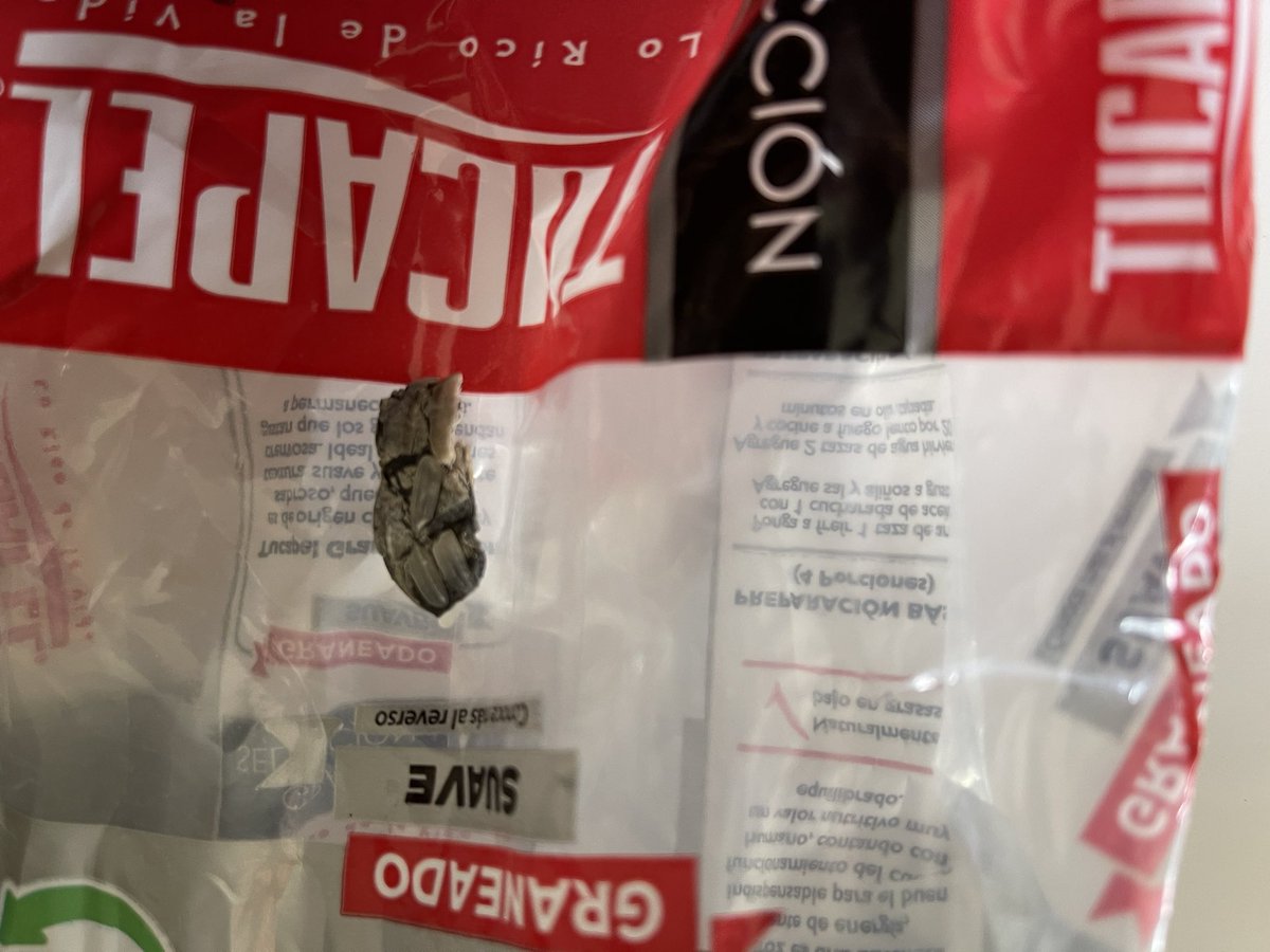 Dev02J's tweet photo. Increíble. este pedazo de metal/piedra apareció en un paquete de arroz @TucapelResponde . Que es? Se los guardo? Ya habíamos comido del paquete.
¿Qué seguridad hay con productos así? Esto no puede pasar.
@SeremiSaludRM @TucapelCL https://t.co/PjhHyKGrui