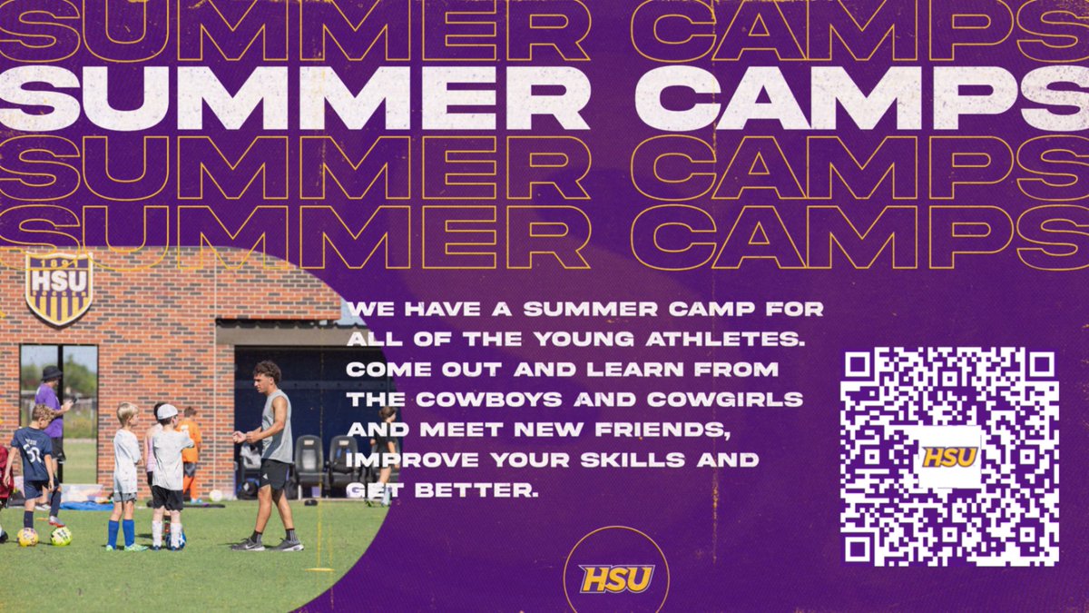 Now is the time to sign your kids up for a Hardin-Simmons Camp for the summer. We have several different camps across most of our sports. The list is here. 

bit.ly/3xygLvN
