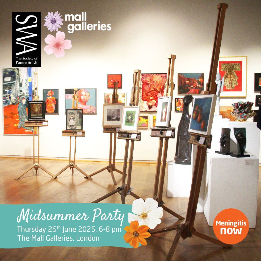 Come along to our Midsummer Party 🪷 Hosted by the <a href="/mallgalleries/">mallgalleries</a> in London, celebrating original works of art by the <a href="/SWAinfo/">SWA</a>. 

Hear from people living with the impact of meningitis and bid to win donated works of art. 🧡 Purchase your tickets here: 🔗 bit.ly/4dgRl6q