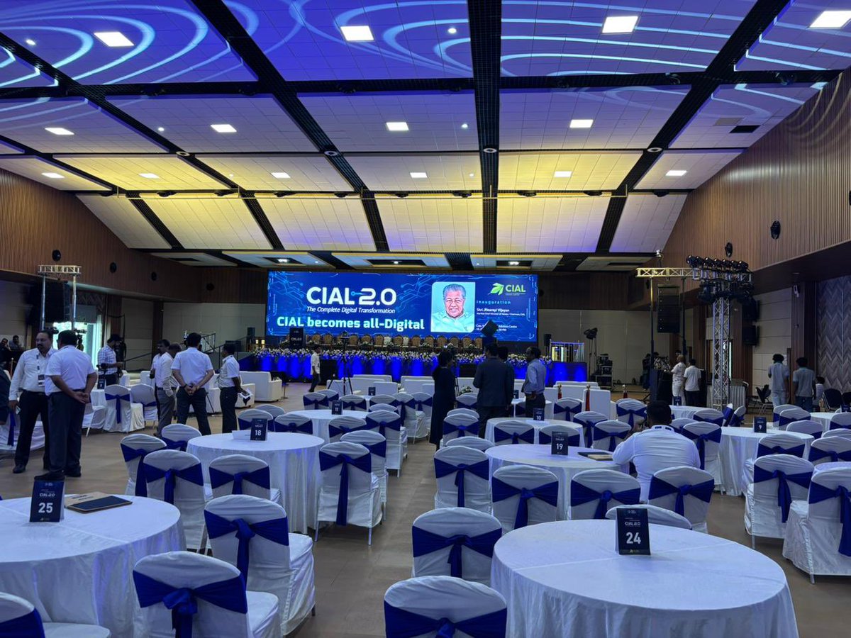 SinroRobotics's tweet image. We are proud to be a part of the CIAL 2.0 Cybersecurity Project!
#CIAL2.0 #CyberSecurity #Innovation #DigitalIndia #SmartAirport #SinroRobotics