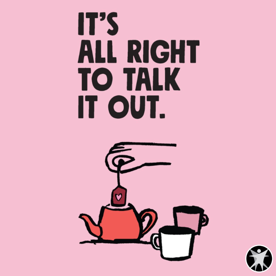 DHSWI's tweet image. Talking about your problems with someone you trust can be profoundly healing, providing a sense of support and understanding. Get more healthy living tips: dhs.wisconsin.gov/mh/phlmhindex.… #MentalHealthMonth