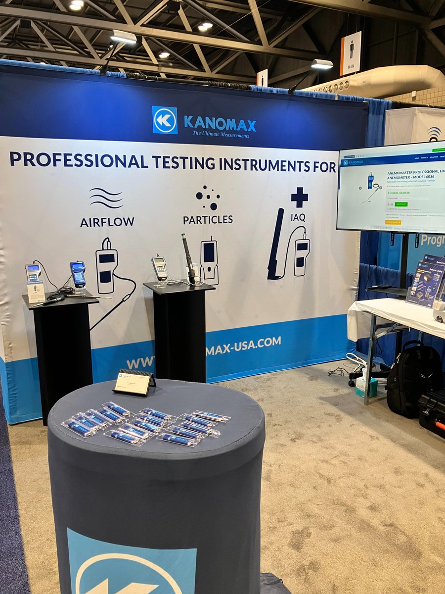 KanomaxUSA's tweet photo. We're exhibiting at @AIHA Connect 2025, happening NOW at the Kansas City Convention Center! Visit us at Booth #609 to explore precision solutions for airflow measurement, dust concentration control, and fume hood testing.
#aiha #aihaconnect #aiha2025 https://t.co/dQYsbtanoG