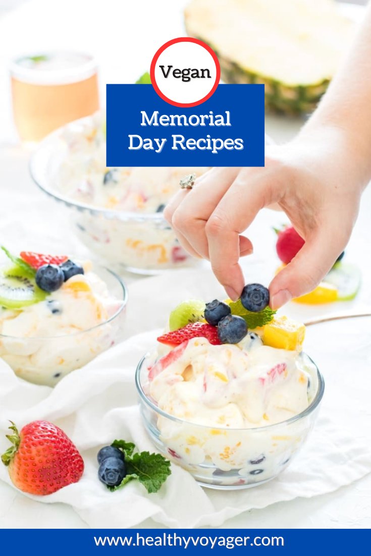 Can you believe the unofficial start of summer is here? Get your shopping lists ready with my #vegan Memorial Day recipes! healthyvoyager.com/best-vegan-mem… #MemorialDay