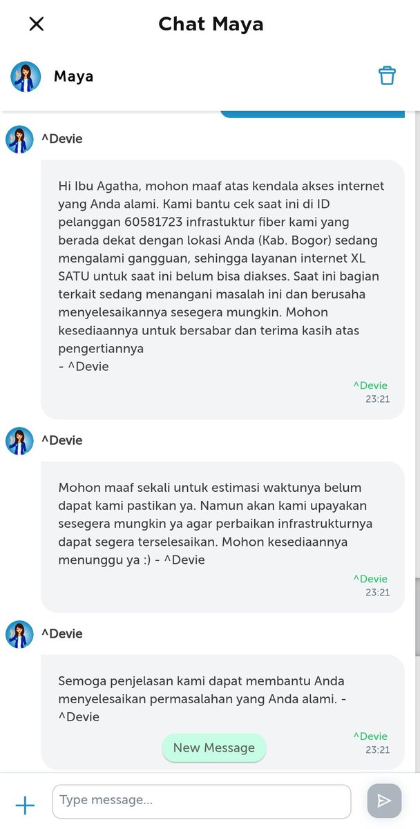 freddidn's tweet photo. Kelakuan cs @xlsatu_ @myXLCare . Udah kaya ngobrol sama bot. Abis kasih jawaban template langsung kabur dalam hitungan detik. Cust ga dikasih kesempatan ngomong najis
 Kalo cuma bisa kasih jawaban template gini, gunanya cs apaan ya https://t.co/bIO9BweEur