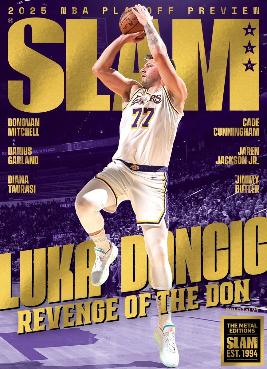LakersLead's tweet image. THIS SLAM COVER IS PERFECT 😮‍💨