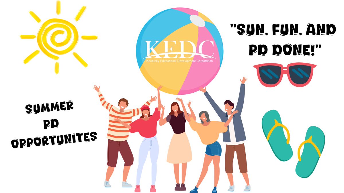 😎"Flip Flops and Fresh Ideas!" Are you looking for summer professional learning opportunities?  Look no further, we have it all this summer!  Check out our Smore Newsletter to find out more!  loom.ly/9G_0-Qw