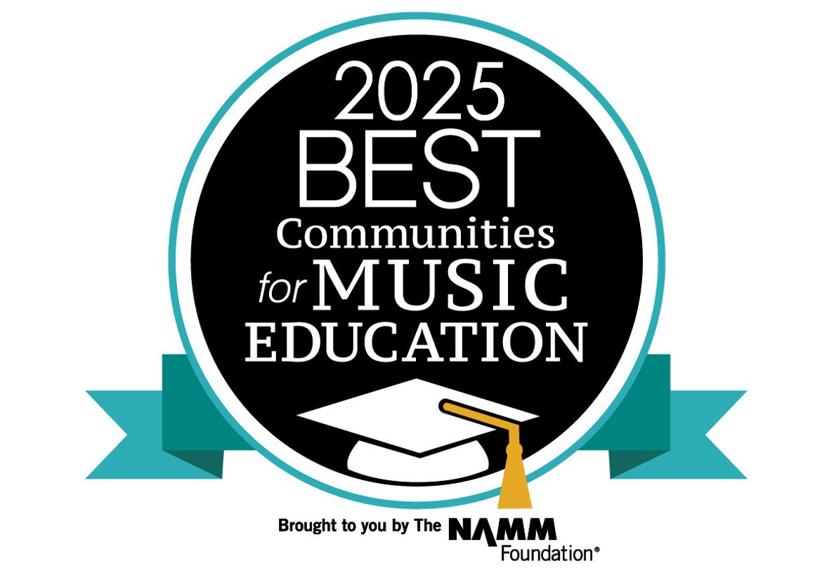 FISD Fine Arts (@friscofinearts) on Twitter photo Congratulations to <a href="/friscoisd/">Frisco ISD</a> for once again being named a āBest Community for Music Educationā for 2025 by the <a href="/NAMMFoundation/">The NAMM Foundation</a> !
nammfoundation.org/what-we-do/bes⦠Congratulations to <a href="/friscoisd/">Frisco ISD</a> for once again being named a āBest Community for Music Educationā for 2025 by the <a href="/NAMMFoundation/">The NAMM Foundation</a> !
nammfoundation.org/what-we-do/besā¦