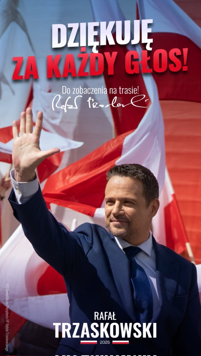 Czas ochłonąć po wyborach Prezydenckich. W pierwszej turze wyborów prezydenckich Rafał Trzaskowski i zdobył 31,36% głosów, a Karol Nawrocki uzyskał 29,54%. Na trzecim miejscu uplasował się Sławomir Mentzen z wynikiem 14,8% .
Druga tura odbędzie się  1 czerwca.