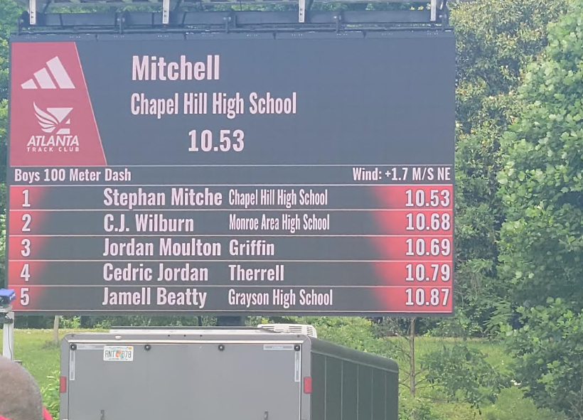GriffinHS's tweet image. Big congrats to Jordan Moulton for showing out at the Adidas Atlanta City Games while proudly representing Griffin High School! 

Jordan blazed through the competition, placing 3rd in the 100m and claiming the Championship title in the 200m!

 #GHSPride #AdidasGamesChampion