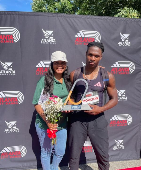 GriffinHS's tweet image. Big congrats to Jordan Moulton for showing out at the Adidas Atlanta City Games while proudly representing Griffin High School! 

Jordan blazed through the competition, placing 3rd in the 100m and claiming the Championship title in the 200m!

 #GHSPride #AdidasGamesChampion