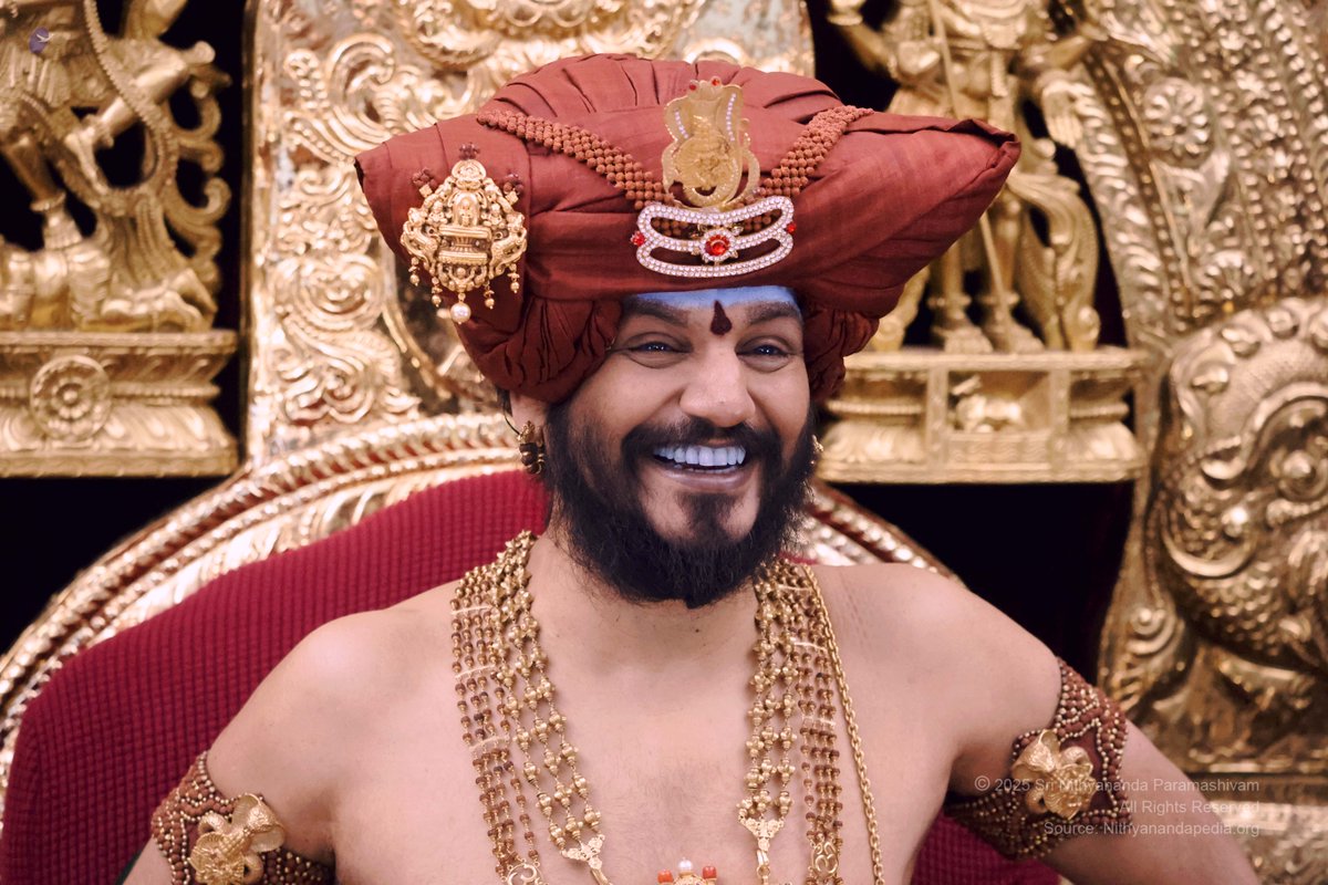 SriNithyananda's tweet photo. 19 MAY 2025 - LIVE DARSHAN WITH THE SUPREME PONTIFF OF HINDUISM (SPH) BHAGAVAN SRI NITHYANANDA PARAMASHIVAM. https://t.co/wkIr9X6g2u