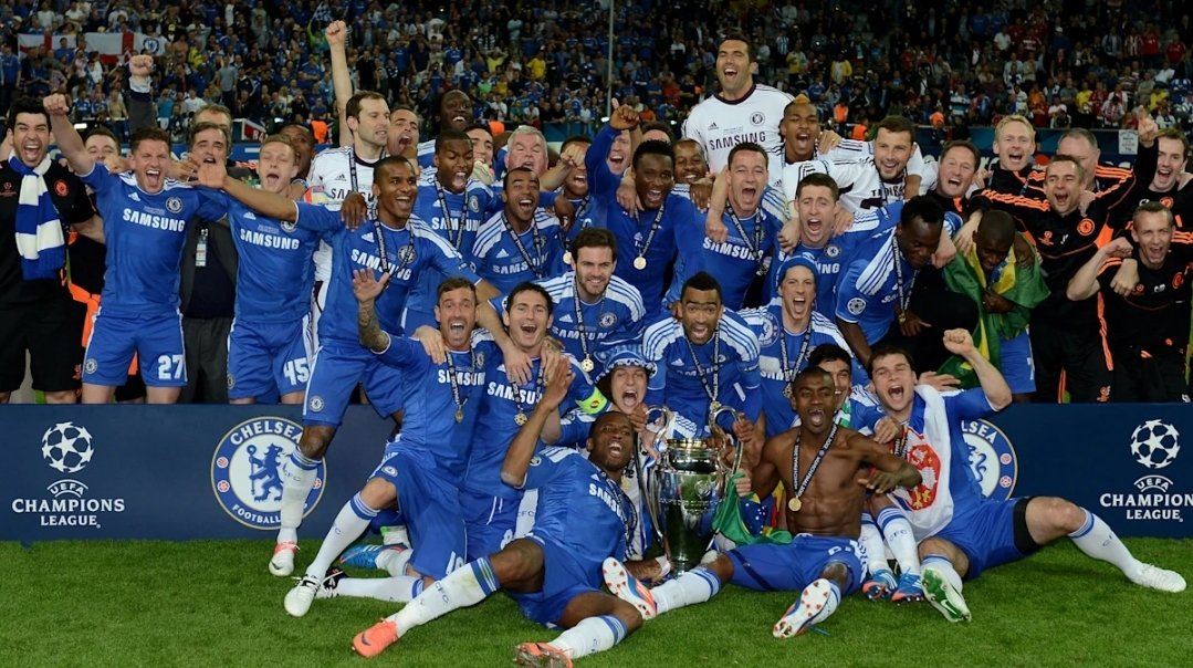 ChelseaFCdsa's tweet photo. Happy Munich day to all our members. 

Can you believe it has been 13 years already? 

#weretheonlyteaminlondonwithaeuropeancup #19052012 #londonisblue  #Munich2012

@ChelseaFC 🏆⭐️💙 https://t.co/D1tZKYrWKe